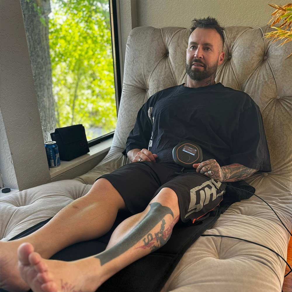 Kris Gethin wearing CELLER8