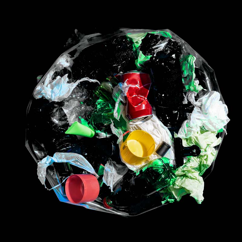 Plastic waste